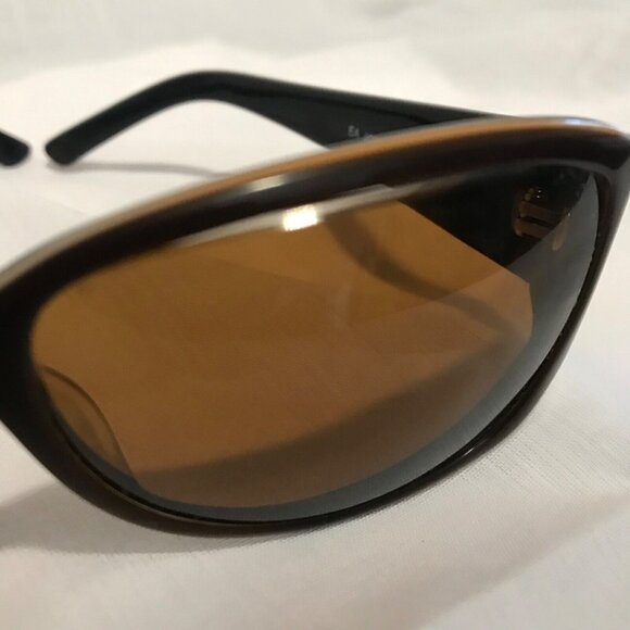 Elizabeth Arden Sunglasses Brown Womens EA5095 Rectangle Rhinestone FRAMES ONLY - Picture 4 of 14